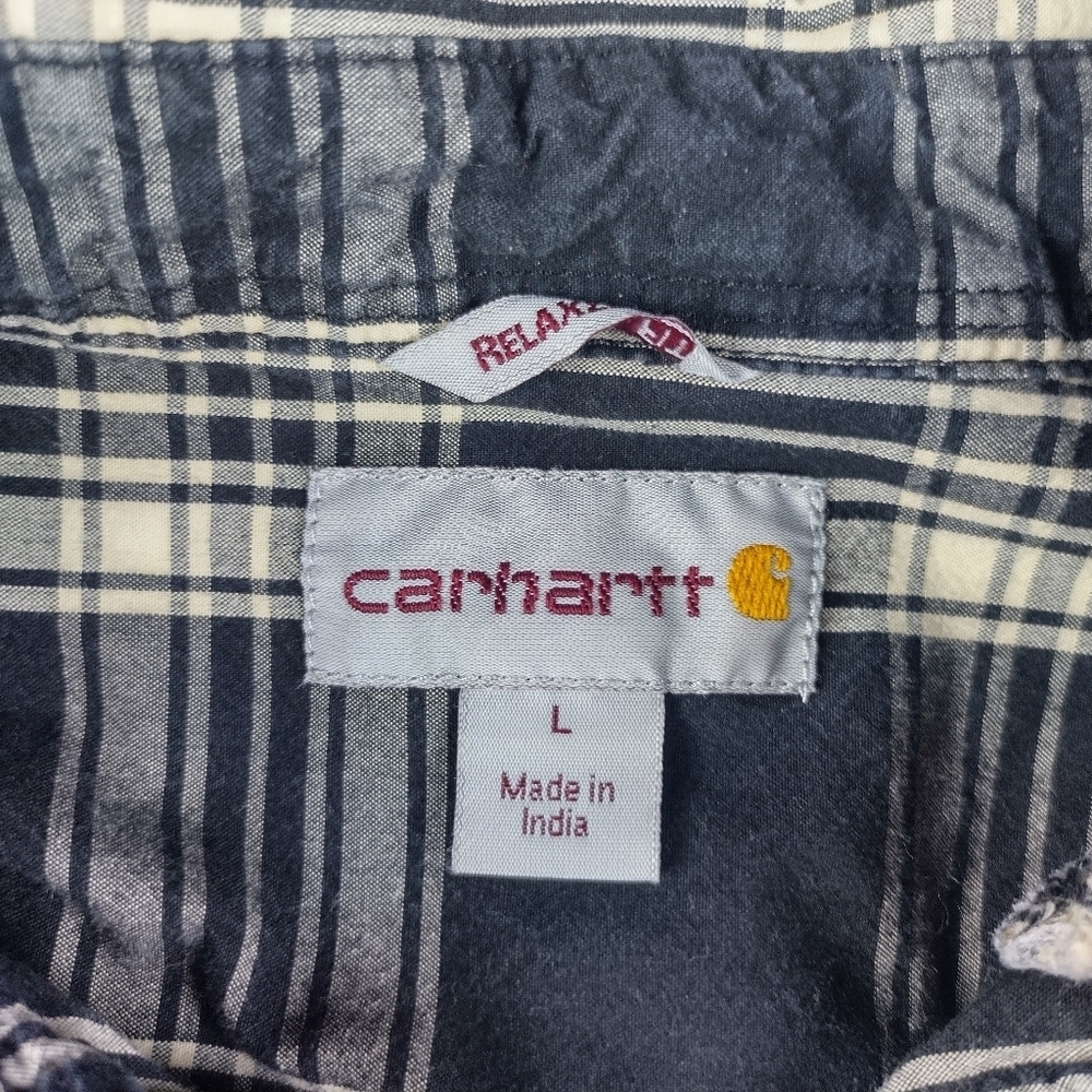 Carhartt Men's Size Large Casual Wear Button Down Shirt - Picture 2 of 11